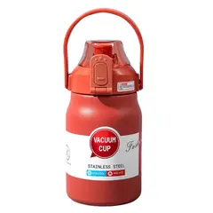 HYGGE - Termo De Acero Inoxidable Con Pajita Portable Acabado Mate