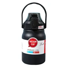 HYGGE - Termo De Acero Inoxidable Con Pajita Portable Acabado Mate