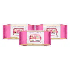 NEVADA NATURAL PRODUCTS - PACK 3 TOALLITAS DESMAQUILLANTES ROSA 30UND NEVADA