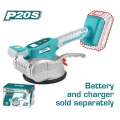 TOTAL TOOLS - VIBRADOR DE MAYOLICA VENTOSA 20V TTVLI20101