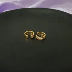 GENERICO - ARETES EAR CUFF STRASS