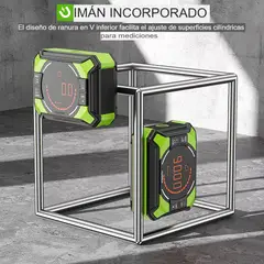 HUEPAR - Inclinometro digital con laser portatil 0 - 360° AG2L