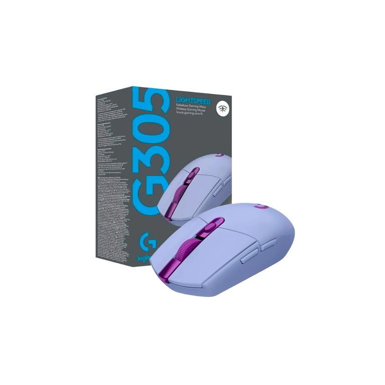 MOUSE G305 LIGTHSPEED INALAMBRICO LILA