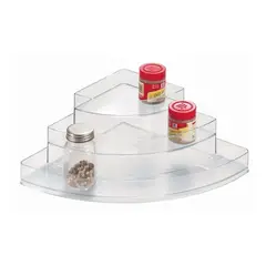 GENERICO - Pack12 Organizador de Acrilico Esquinero de 355x254x10cm