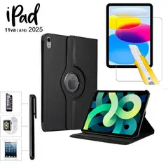 GENERICO - Funda + Mica + Lapiz para iPad 11va 2025 (A16) A3354 A3355 A3356