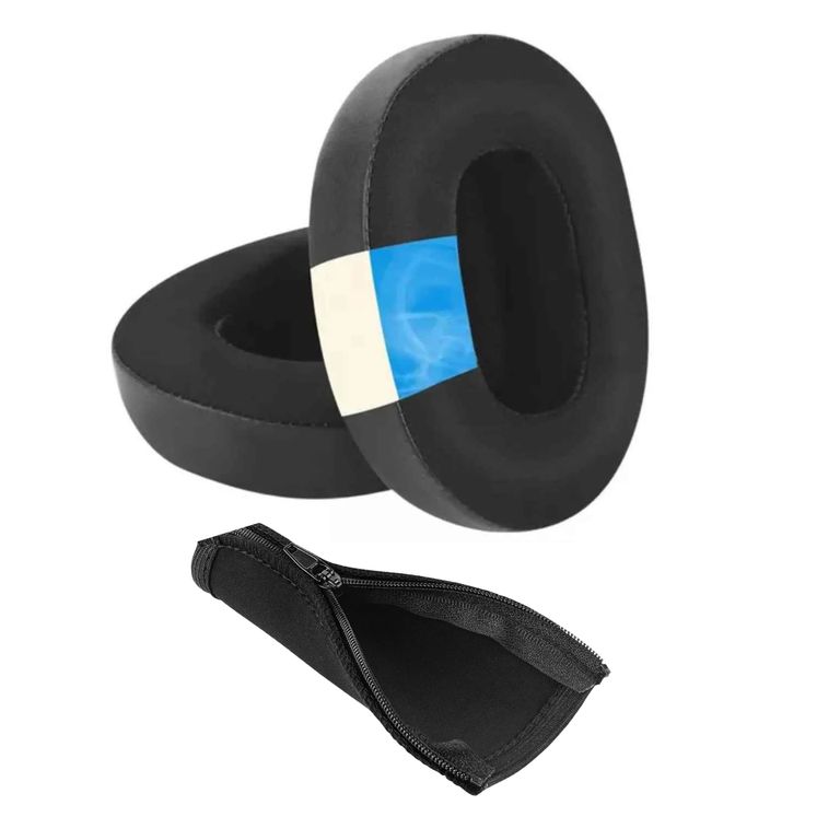 Almohadillas Gel y Cobertor de vincha Para Audífono SKULLCANDY CRUSHER