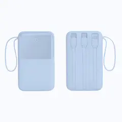 WESDAR - Powerbank 22,5 W PD LED Fast Charge cable lightning y USB-C 20000mAh