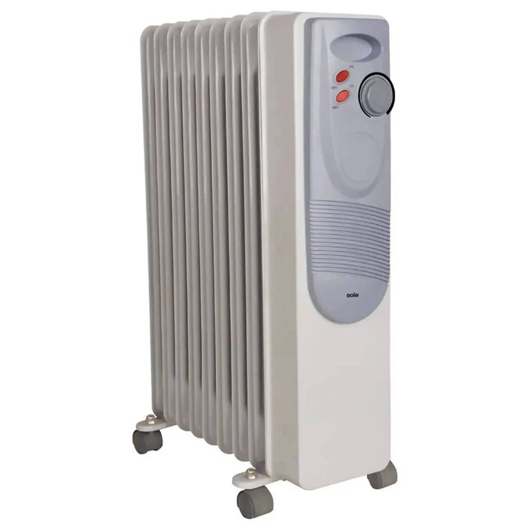 Estufa De Aceite 9 Celdas 2000W Blanco SOLE2000