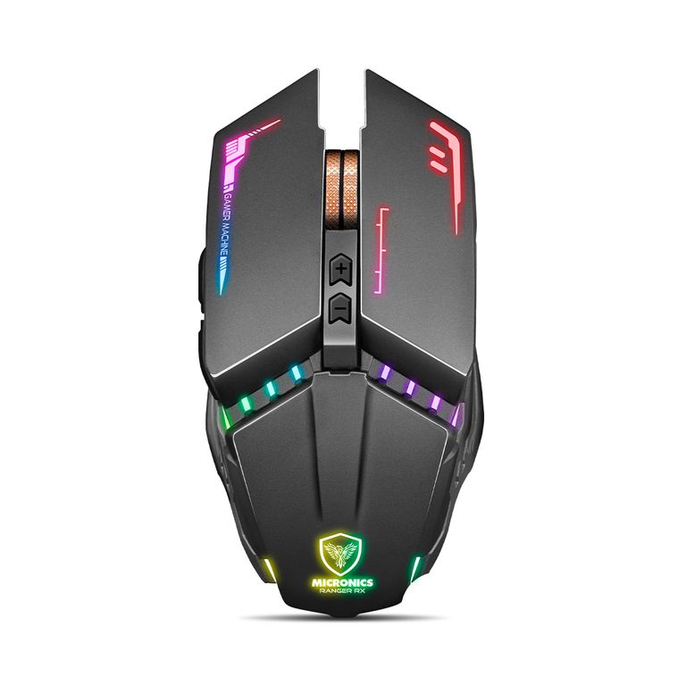 Mouse 2 Modos:Bluetooth Inalámbrico 4800DPI RangerRX M822RX