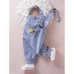 GENERICO - Overol jumper jean denim niños