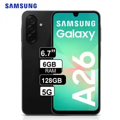 SAMSUNG - Celular Galaxy A26 6.7" 128GB 6GB - NEGRO