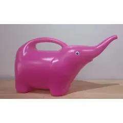PLASTIMACETA - REGADERA DE PLÁSTICO MODELO ELEFANTE DE 1.5 L PARA JARDINERÍA