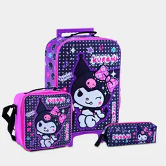 SCOOL - SET 3P MALETA Niña 804472 KUROMI