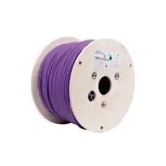 GENERICO - CABLE F-UTP SÓLIDO 4P CAT 6A 23AWG LSZH IEC COLOR VIOLETA PN 9A6L4-A5