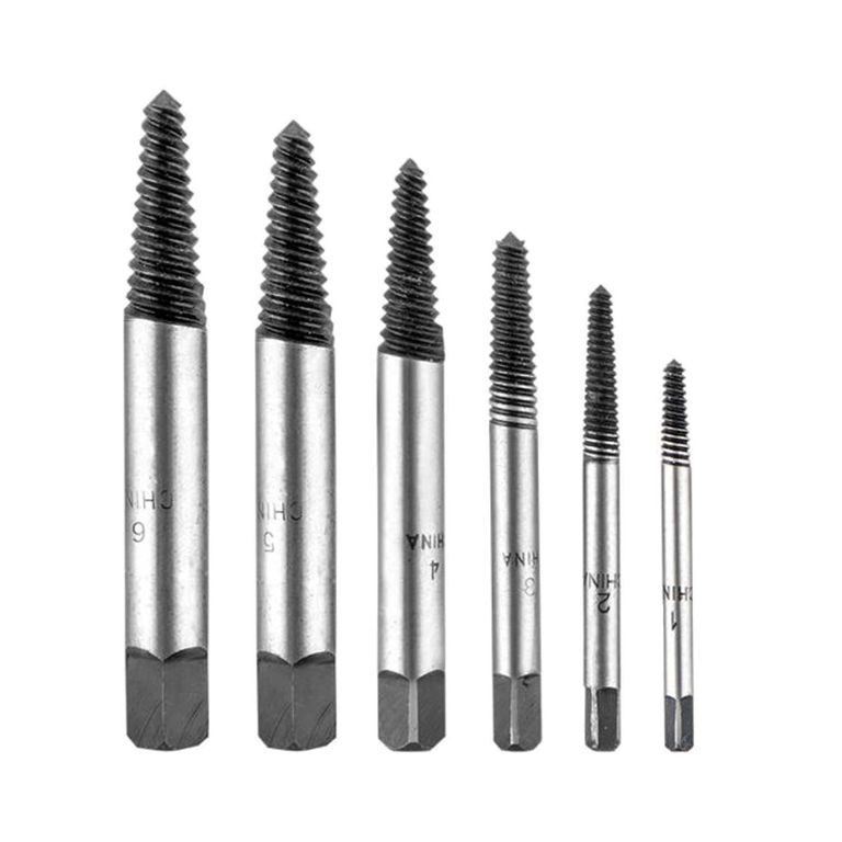 JUEGO DE EXTRACTORES DE TORNILLOS INGCO DE 6 PIEZAS ASE106