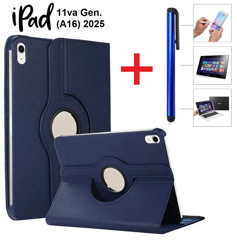 Funda + Lapiz Optico para iPad 11va 2025 (A16) A3354 A3355 A3356