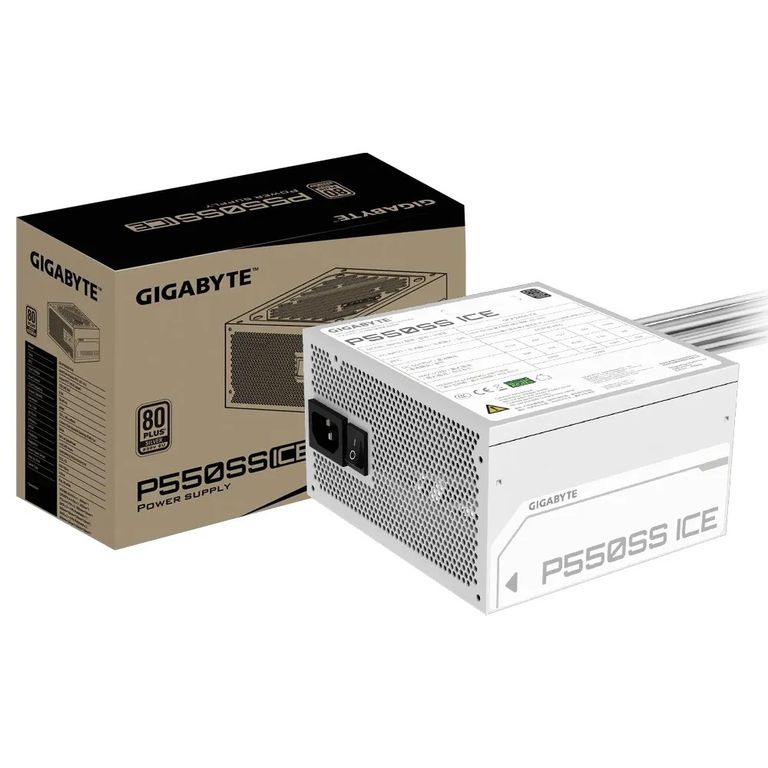 FUENTE DE PODER 550W 80 PLUS SILVER ICE WHITE