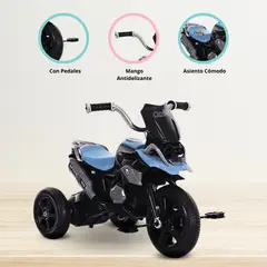 CUZKA - Moto a Pedal para Niños «DERBI» Pink