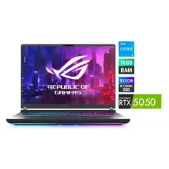 ASUS - Laptop ROG Strix G16 (2025) i5 16GB 512GB RTX 5050 8GB