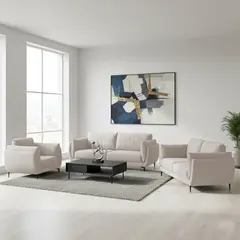 CASA BELLA - JUEGO DE SALA CASABELLA MAELIS 3-2-1