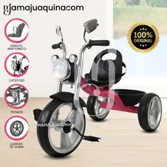 BEAUTIFUL - Triciclo Chavito para Niños «LITTLE CHOPPER» de Lujo Pink