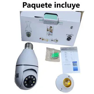 GENERICO - Camara Foco Seguridad Wifi Ip Espía Hd 360°