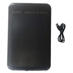 SEISA - Case Sata A Usb 3.0 Externo Disco Duro 2.5 Ssd Hdd Dnk2519