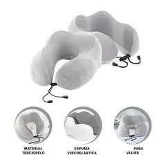 GENERICO - Pack4 Almohadilla Viaje en Plomo Espuma Y+Papel de Regalo