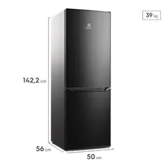 ELECTROLUX - Refrigerador ERB162HB Frost Bottom Freezer 166L Negro