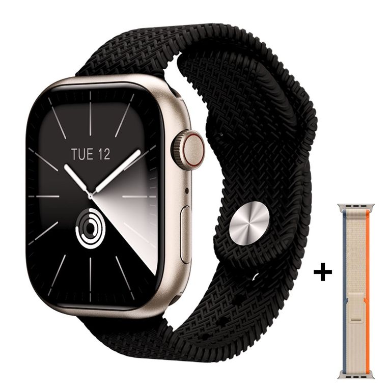 Smartwatch HK9 Pro Plus 2GB Amoled ChatGPT Negro
