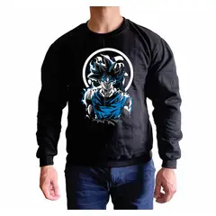 GENERICO - Polera Hombre Básico GOKU - Negro