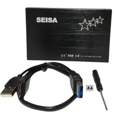 SEISA - Case Sata 3.0 Para Disco Duro 2.5 Pulgadas Ssd Hdd Et-2538