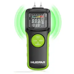 HUEPAR - Medidor de Humedad M03 Pin y Pinless Madera Concreto Ladrillo