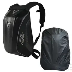 GENERICO - MOCHILA IMPERMEABLE MODELO FIBRA CARBONO PARA MOTO