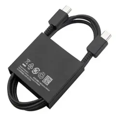 SAMSUNG - Cable EP-DN980 3A Tipo-C a Tipo-C Negro