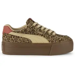 PUMA - Zapatilla Court Classic Vulc Animal 405889 01 Dorado para Mujer