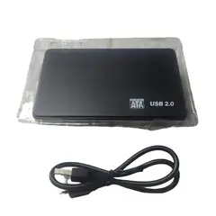 GENERICO - Case Sata A Usb 2.0 Para Disco Duro 2.5 Hdd Ssd Laptop Pc