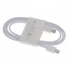 SAMSUNG - Cable de carga USB-C a USB-C Blanco