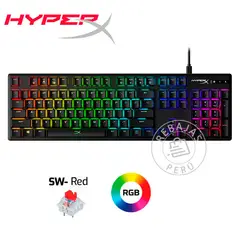HYPERX - Teclado Mecánico Alloy Origins RGB Red Switch USB-C Alumínio