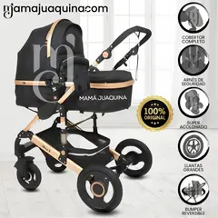 BABY - Coche Moisés Travel System «MAXII» Edición Limitada Black