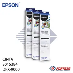 EPSON - Cinta S015384 Original Negro Impresora Impacto DFX-9000