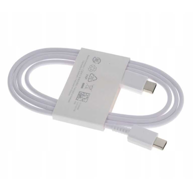 Cable de carga USB-C a USB-C Blanco
