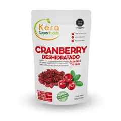 KERA SUPERFOODS - CRANBERRY DESHIDRATADO 100GR -