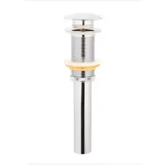 GALEZ - DESAGUE PUSH CROMADO SIN REBOSE BOTON GRANDE