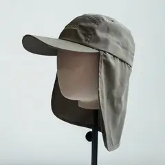 KAST PE - Cubrenuca Algodón Verde Cemento Sombrero de protección solar