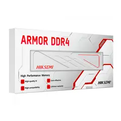 HIKSEMI - MEMORIA 8GB ARMOR DDR4 3200MHZ WHITE HSC408U32E2-8