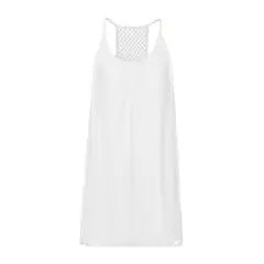 KAST PE - Salida de Playa tipo vestido Molly Blanco - Talla ML