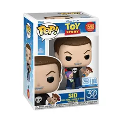 FUNKO - Pop Disney Toy Story 30th Anniversary - Sid with Buzz Lightyear and Woody 1598 Specialty Series