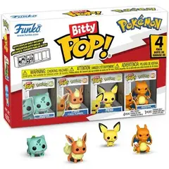 FUNKO - Bitty Pop Anime - Pokemon - 4pack Bulbasaur