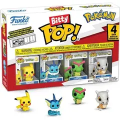 FUNKO - Bitty Pop Anime - Pokemon - 4pack Pikachu